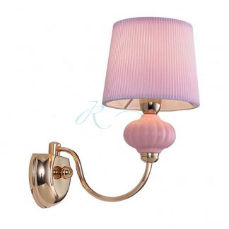 Sconce with lampshade