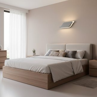 Бра світлодіодне у сірому кольорі