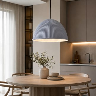 Table lamp in gray D600