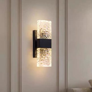 Светодиодное бра в чёрном корпусе