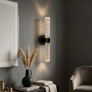 Бра светодиодное в черном цвете