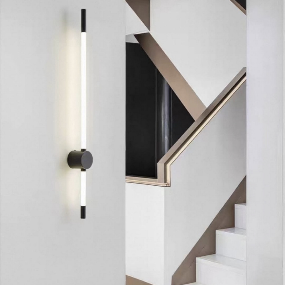 Бра світлодіодне 80 см у чорному кольорі - Зображення 2