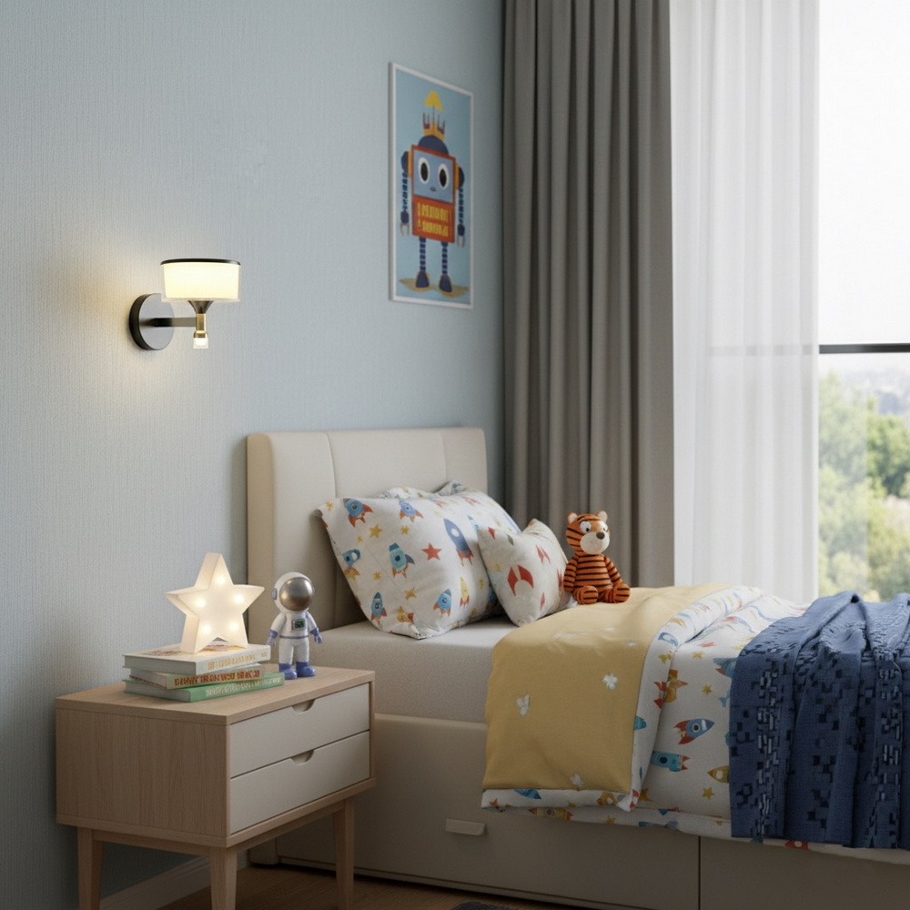 Бра світлодіодне з плафоном - Зображення 3