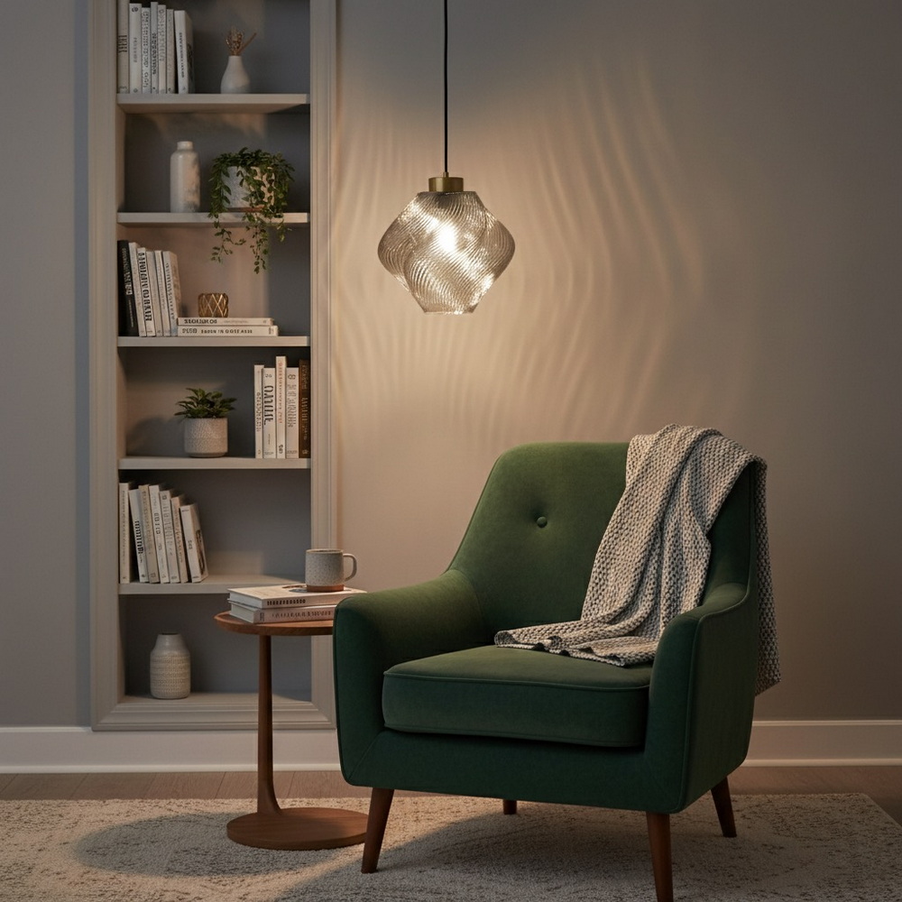 Подвес из графитового стекла 29 см