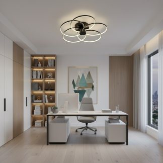 Люстри стельові