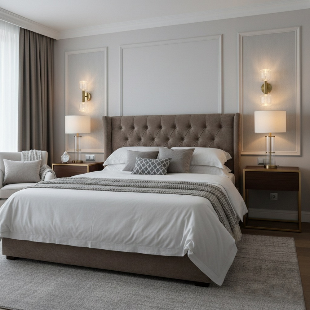 Світлодіодне бра на 2 плафони із прозорого скла - Зображення 2