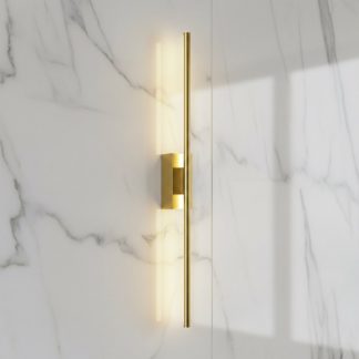 Світлодіодне бра 60 см у бронзовому золоті