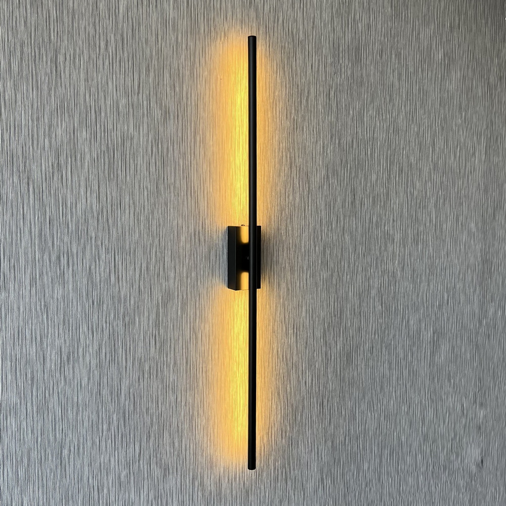 Світлодіодне бра 80 см, у чорному кольорі - Зображення 8