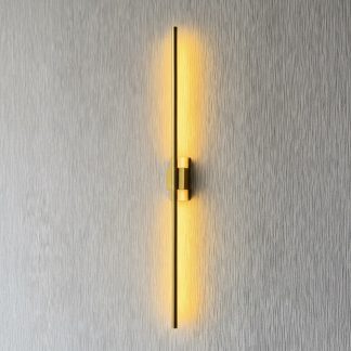 Світлодіодне бра 80 см у бронзовому золоті