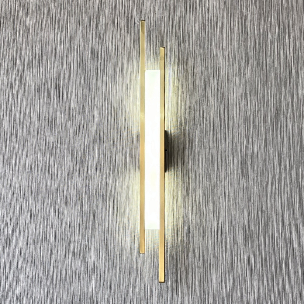 Бра світлодіодне у бронзовому золоті - Зображення 10