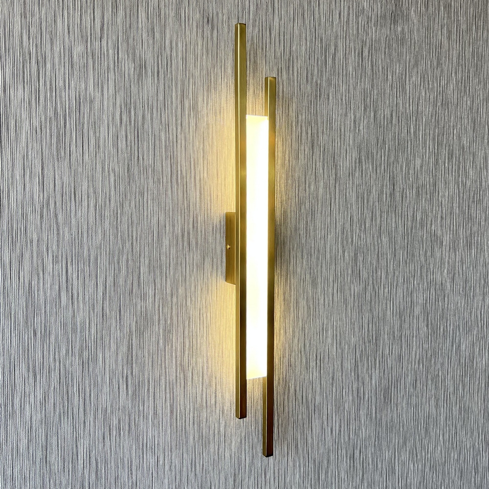 Бра світлодіодне у бронзовому золоті - Зображення 9