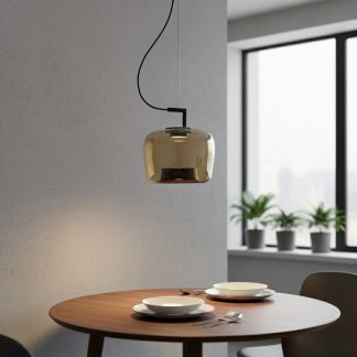 Світлодіодний підвіс із медового скла, тип C