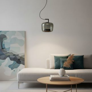 Світлодіодний підвіс із графітового скла, тип C