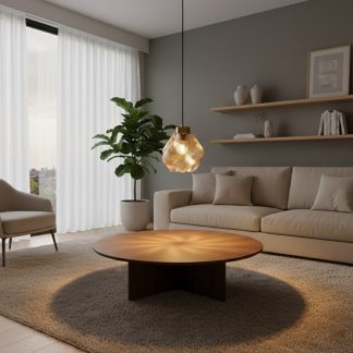 Підвіс із коньячного скла 20,5 см