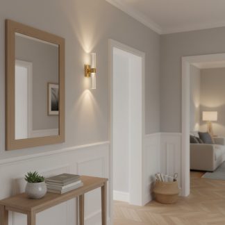 Бра світлодіодне в золотому корпусі