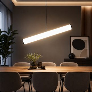 LED pendant light with sugar diffuser