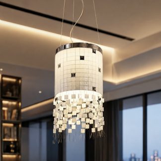 Pendant "Mosaic" in white